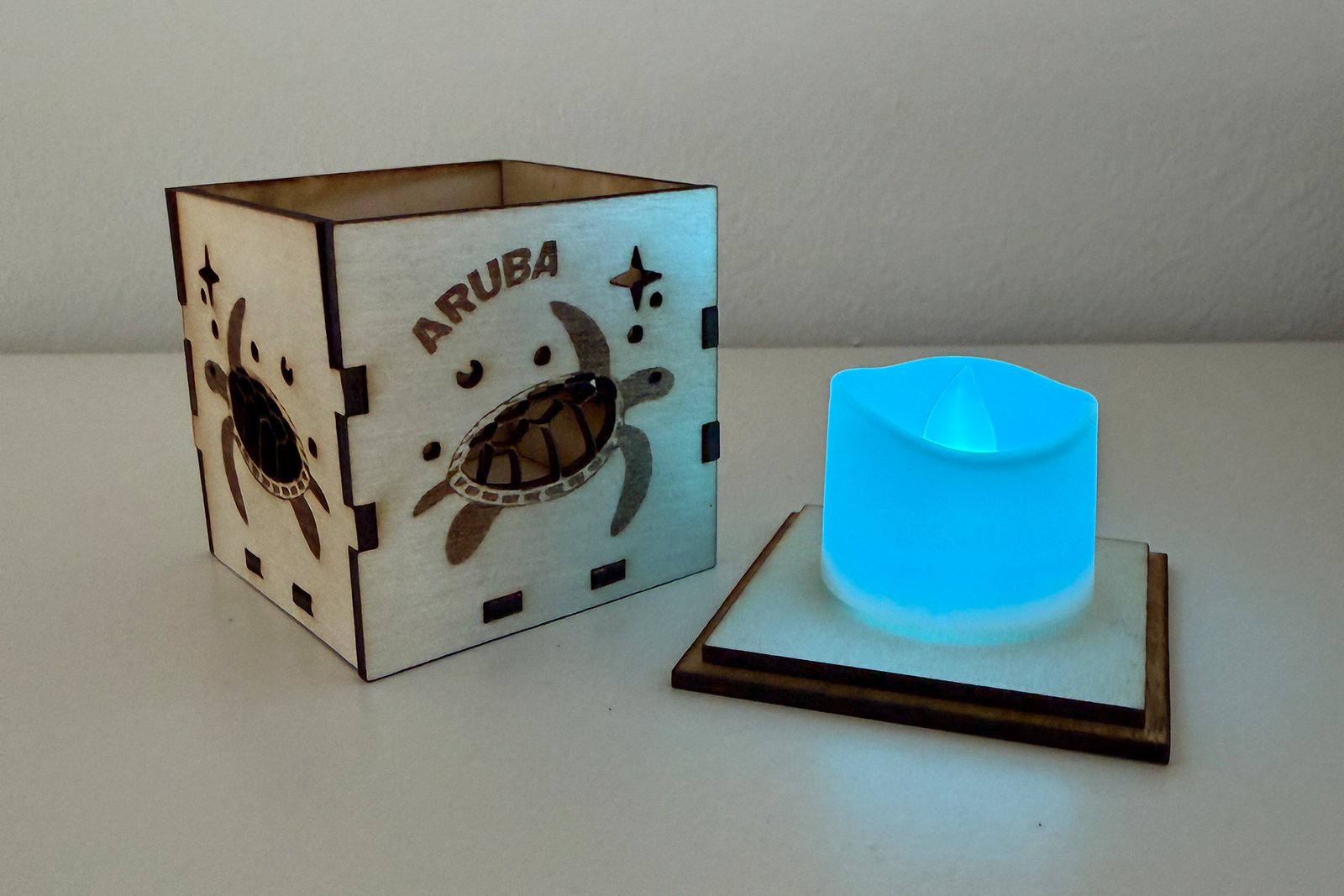 Lantern - Turtle - Aruba - Lid