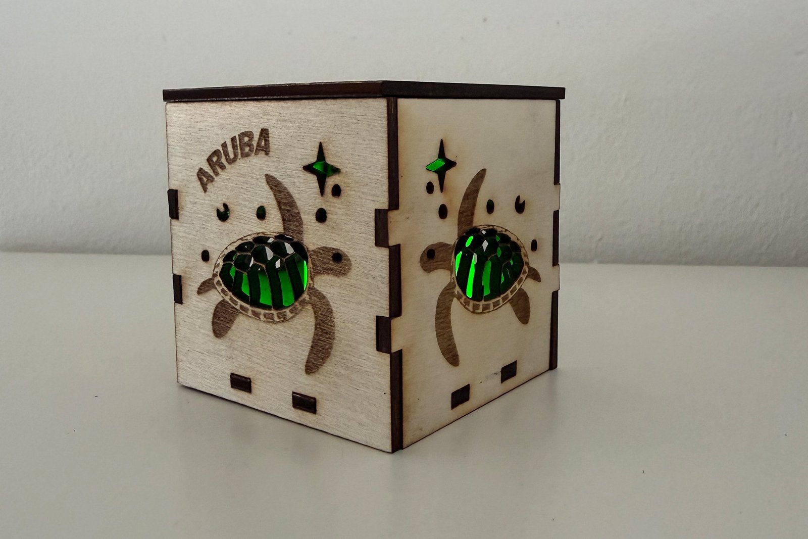 Lantern - Turtle - Aruba - Lid