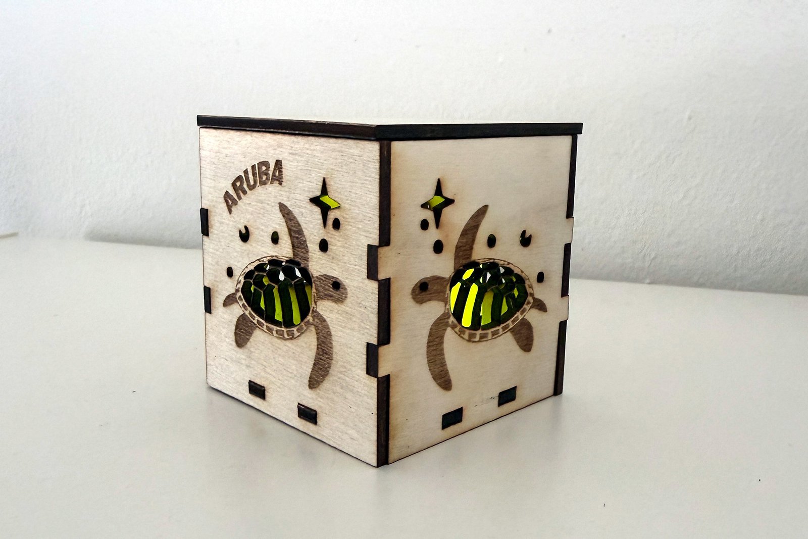 Lantern - Turtle - Aruba - Lid