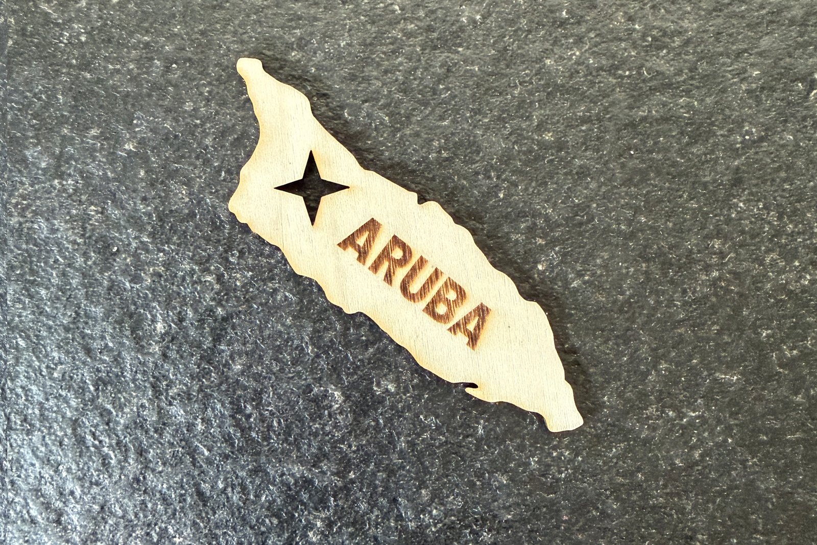 Magnet - Map Aruba - Plain